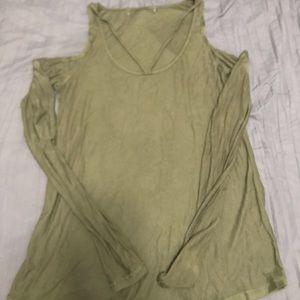 Cold shoulder blouse